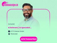 KI Referent / AI Specialist (m/w/d) Hessen - Wiesbaden Vorschau