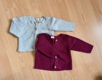 Set Strickjacke H&M hellgrau & Beere Größe 74 Bayern - Günzburg Vorschau