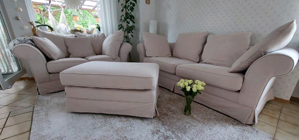 10 % Rabatt bei Abholung bis 13. April Couch im Landhaus Stil in Ruppichteroth