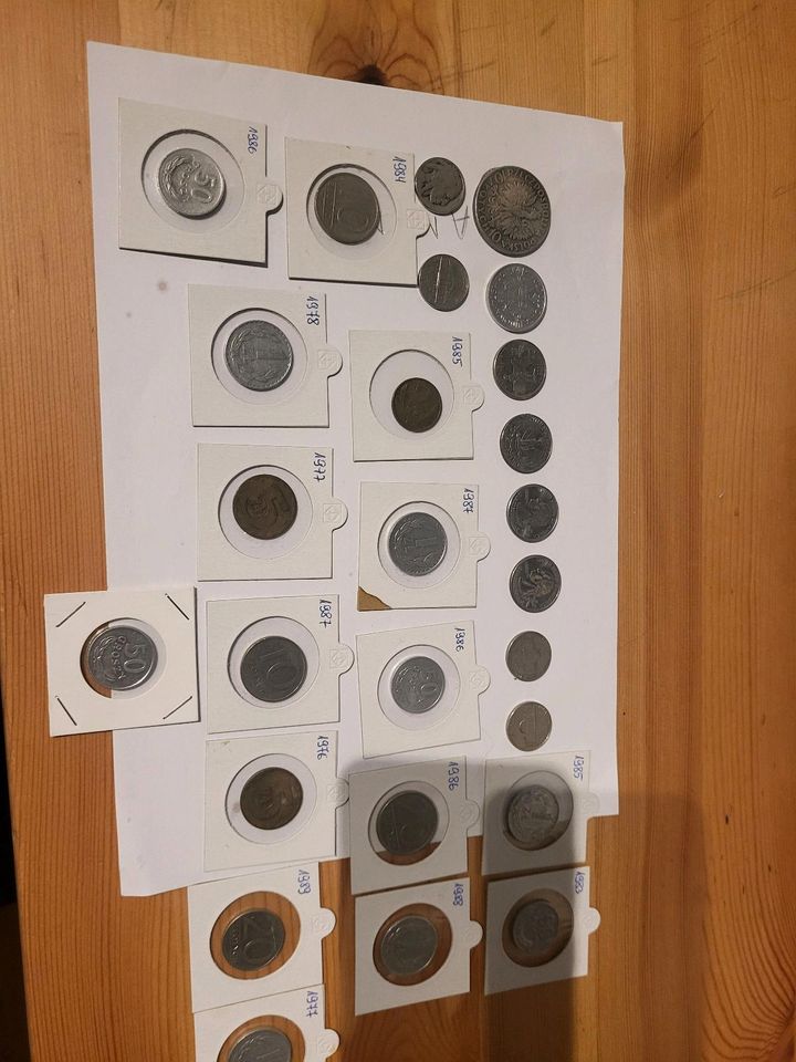 Alte münzen in München