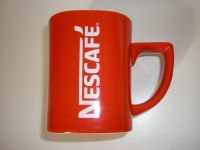 +23774+ Becher Nescafe Bonjour Paris rot Kreis Ostholstein - Heiligenhafen  Vorschau