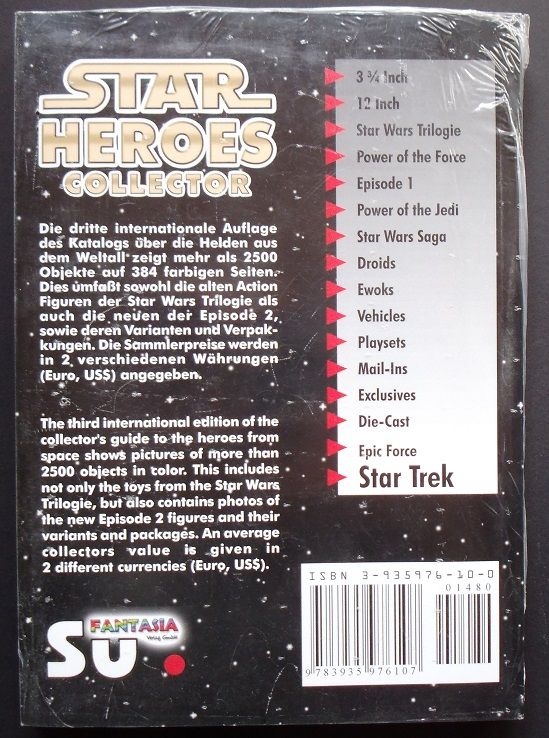 Star Wars Star Heroes Collector 2003 Sammlerbuch Kenner Neu in Wetzlar