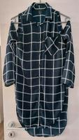 Bluse Shirt Langarm Schulterfrei Gr.34 158 164 dunkelblau Thüringen - Bad Sulza Vorschau