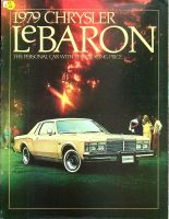 Chrysler Le Baron - USA - Prospekt 1979 Dresden - Reick Vorschau