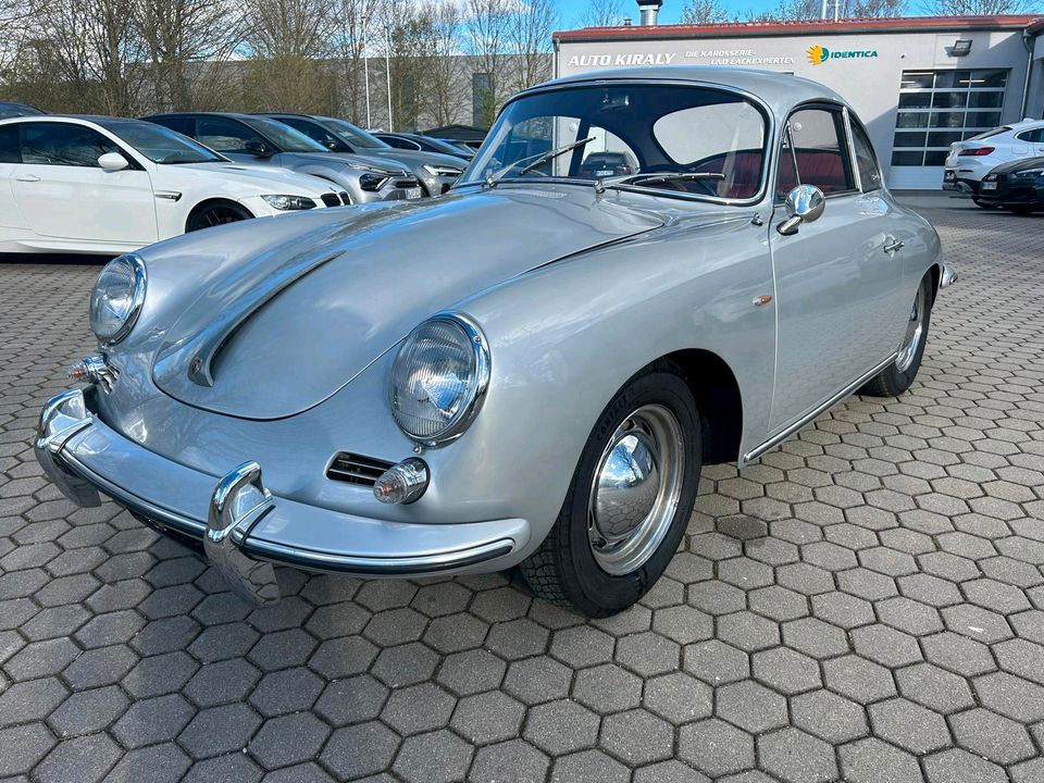 Porsche 356 B  SUPER SEVEN COUPE , 1962, TOP, H - Kennzeichen in Gartz (Oder)