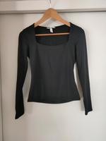 H&M Langarmshirt Longsleeve schwarz S Bayern - Eichenau Vorschau