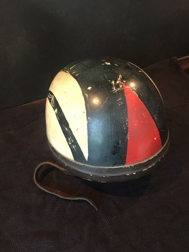 Vintage Helm - Fahrradhelm/ Seifenkistenrennen - Motorradhelm in Berlin