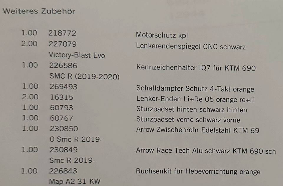 KTM 690 SMC R tausche gegen Ducati V2/V4 Streetfighter in Scherstetten