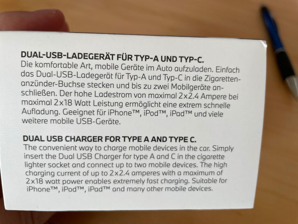 USB Ladegerät BMWn in Bodenwöhr