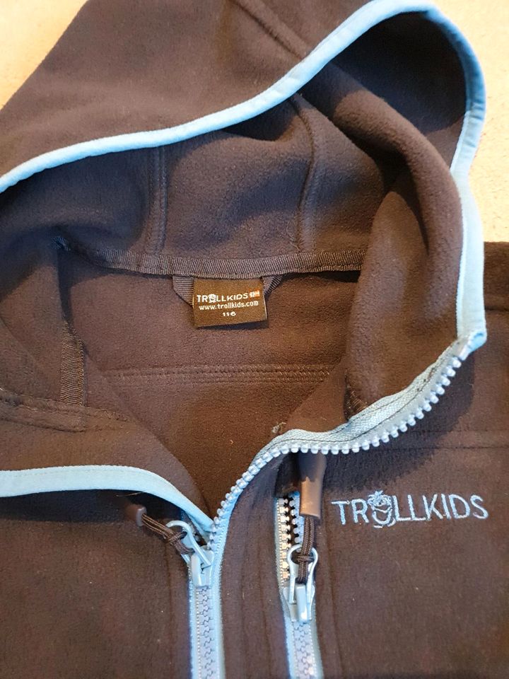 Trollkids Jacken - Fleecejacke  - Gr110+ Gr116 - TOP! in Wendisch Evern