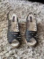 Sandalette Sandalen Keilsandalen Wedges Gr. 37 schwarz Bayern - Poing Vorschau