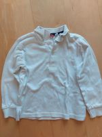 Poloshirt,  langarm, weiss, Gr. 110 Bayern - Bad Aibling Vorschau