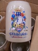 Bierkrug, Bierseidel, Oktoberfest München 0,5L grau (10 Stck) Hessen - Trebur Vorschau