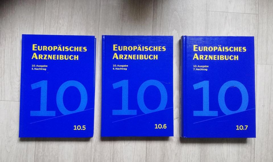 3x Europäisches Arzneibuch Ausgabe 10 + Nachträge in Herne