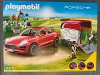 Playmobil 9376 - Macan GTS mit Licht und Pferdetransporter Nordrhein-Westfalen - Oberhausen Vorschau