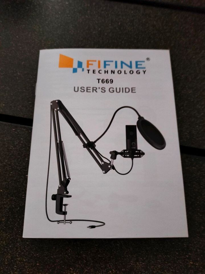 Fifine Technologie T 669 Mikrofon in Nalbach