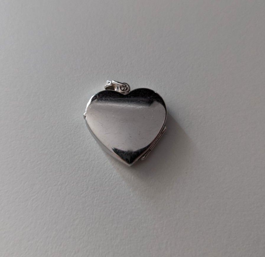 Herz Medaillon / Anhänger aus 925 Silber | ca. 2cm breit | ca. 3g in Wernigerode