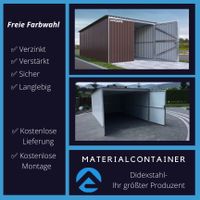 Fertiggarage, Metallgarage, Blechgarage, Materialcontainer Dortmund - Wickede Vorschau