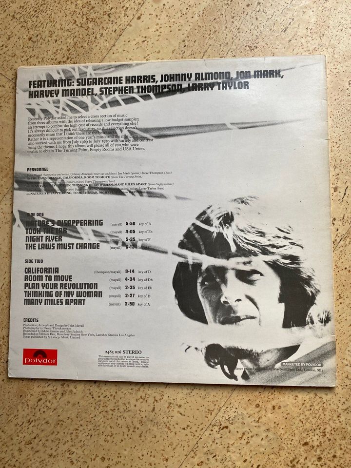 John Mayall "Beyond the Turning Point"  UK 1971  Polydor 2483 016 in Horneburg