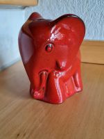 Spardose Elefant, Ruscha,rot,Keramik,Vintage,TOP!!! Rheinland-Pfalz - Neuwied Vorschau