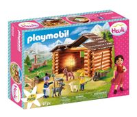 PLAYMOBIL Heidi 70255 Peters Ziegenstall mit Lichteffekt Nordrhein-Westfalen - Dinslaken Vorschau