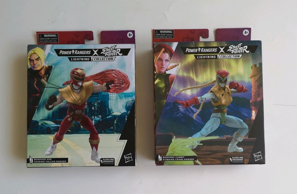 Power Rangers X Street Fighter Figuren - Ken & Cammy Neu OVP in Donaueschingen