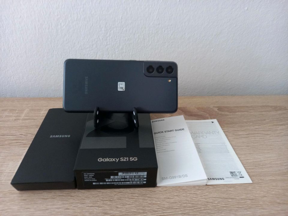 Samsung Galaxy S21 5G Phantom Gray NEUWERTIG!!! in Höchstädt a.d. Donau