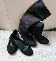 Stiefel und Pumps in schwarz Größe 38 Bayern - Unterleinleiter Vorschau