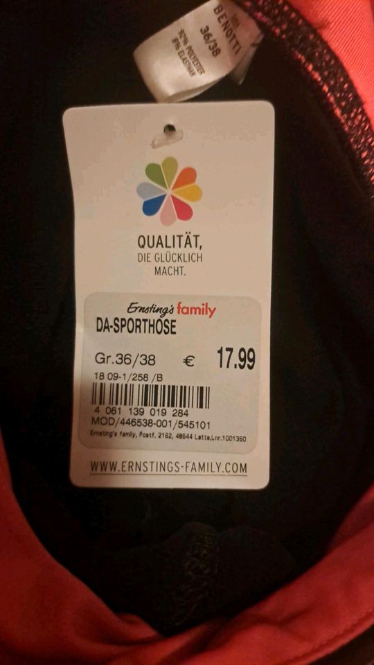 Sporthose Sporttights 36 38 Leggings Thermo neu Gina Benotti warm in Gera