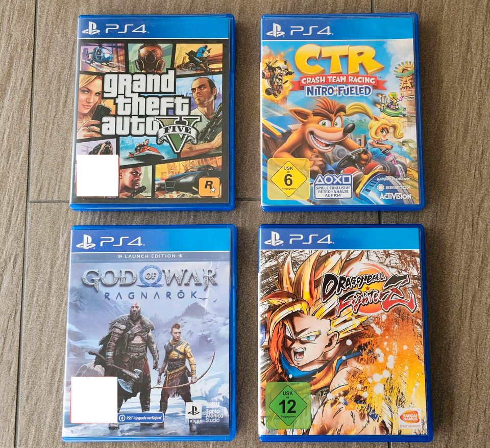 Sony Playstation 4 Spiele, PS4 Spiele, CTR, Crash, Dragonball in Groß Oesingen