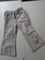 hübsche Cordhose mit Blumenmotiv, Gr. 98 von Topolino Nordrhein-Westfalen - Ostbevern Vorschau