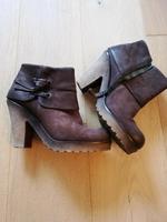 Mjus Stiefeletten Gr. 41, braun,Absatz 10cm, Bayern - Beilngries Vorschau