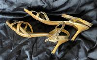 Pumps/Sandalen Gr. 38 NEU goldfarben Thüringen - Kahla Vorschau
