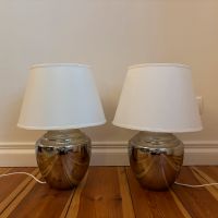 Tischlampe / Lampe Silber mit Schirm / Ikea Rickarum / zwei Stück Berlin - Zehlendorf Vorschau