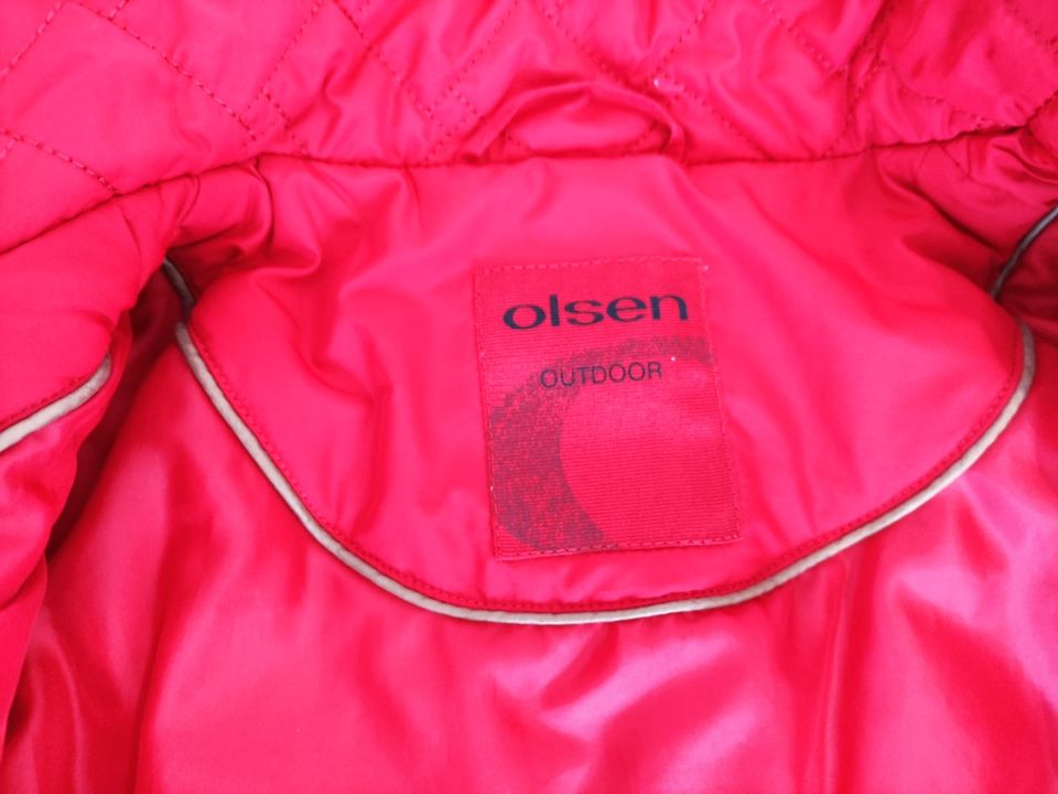 Olsen Outdoor Damenjacke in Gr. 36, rot in Minden