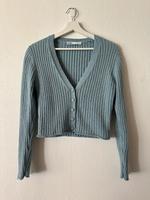 Kurze Strickjacke Cardigan Wolle türkis blau Zara Gr. S Baden-Württemberg - Filderstadt Vorschau