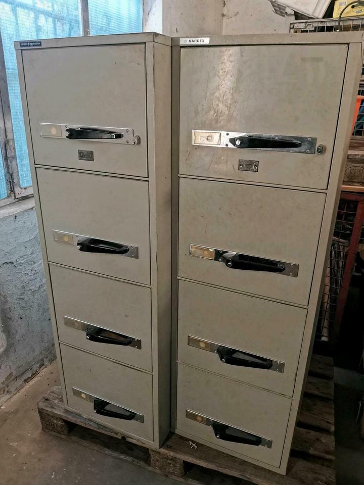 4x Kardex Remington Aktenschrank Karteischrank Schubladen Loft in Hessisch Oldendorf