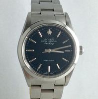 Rolex Air King 34mm 14000 LC100 Bj.1999 Schwarz+Papiere+Bes+Box Nordrhein-Westfalen - Bottrop Vorschau