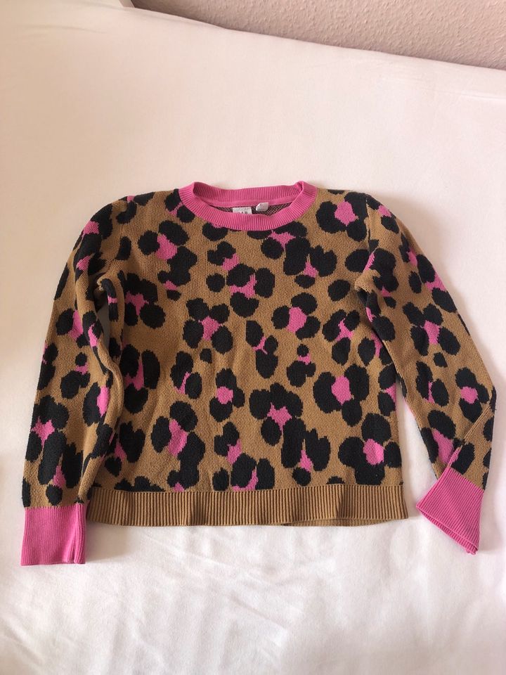 Gap Pullover Mädchen Animal Print Größe 128 / 134 (M) in Frankfurt am Main