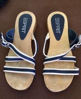 ESPRIT Holz Pantolette Clogs Gr.37 Bayern - Neuhaus am Inn Vorschau