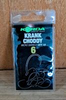 Korda Krank Choddy Micro Barbed (QTY. 10) Carp Hooks NEUWARE Carp Niedersachsen - Bad Bentheim Vorschau