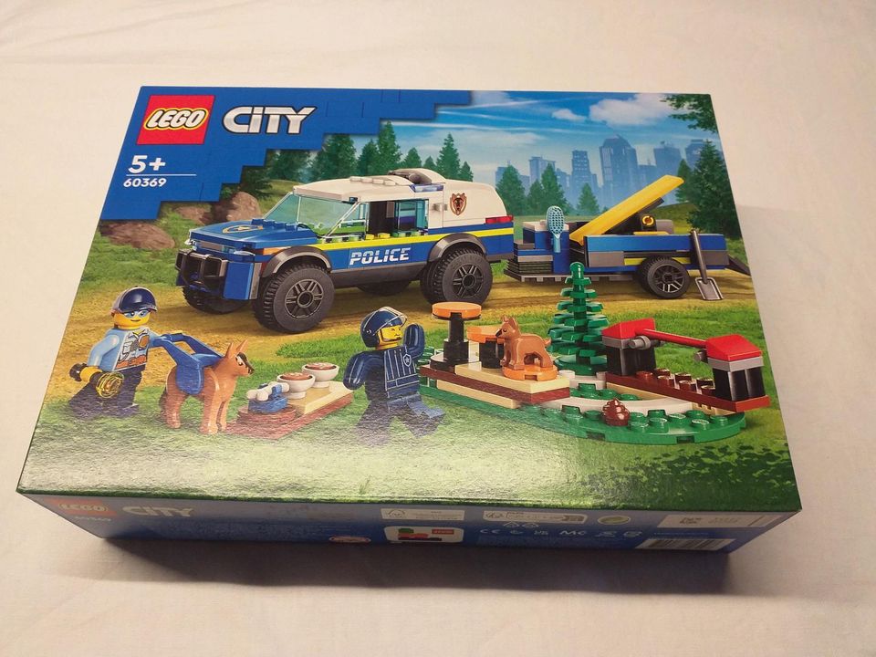 Lego CITY 60312 Polizei Auto & 60369 Polizei Hundetraining NEU in Aldingen