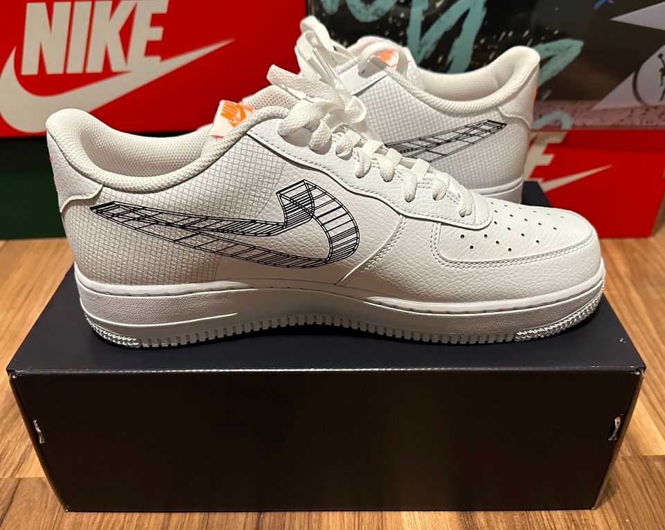 Nike Air Force 1 Low 3D Swoosh Graphic Sneaker Schuhe 44.5 in Köln -  Mülheim | eBay Kleinanzeigen ist jetzt Kleinanzeigen