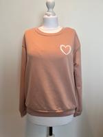 Toller Pullover mit Herz Print von SHEIN rosa Gr. S Niedersachsen - Weste Vorschau
