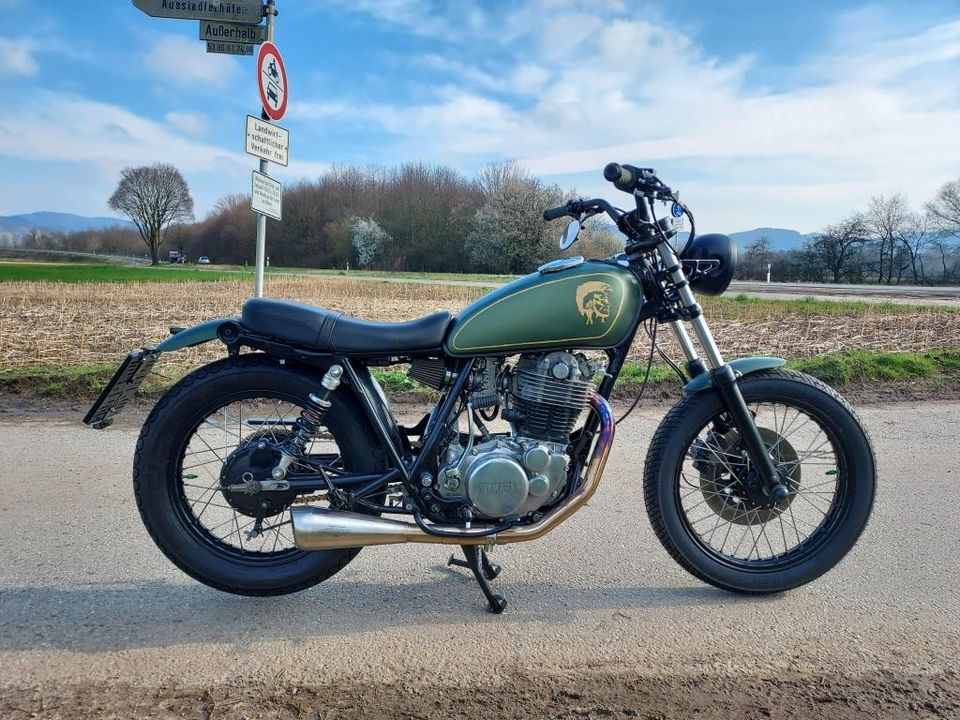 Yamaha SR500 2J4 "The Brave" in Heppenheim (Bergstraße)