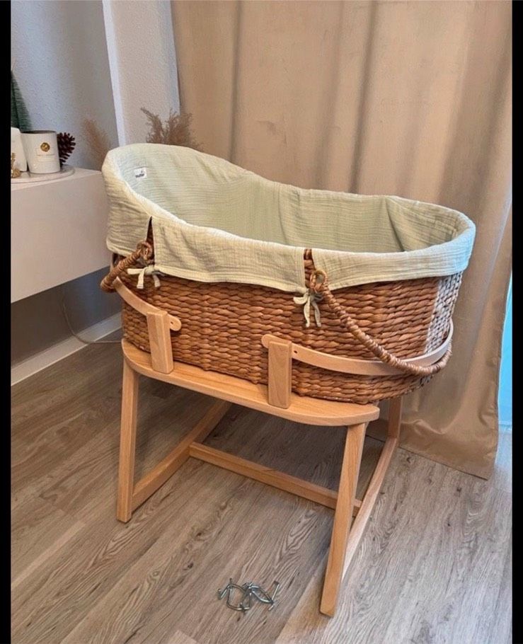 Geuther Moses basket Set, Stubenbett, Babywippe 3 in 1 in Recklinghausen