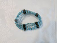 Armband / Kette für Kinder, magnetisch, blau-schwarz, Onesize Bayern - Augsburg Vorschau