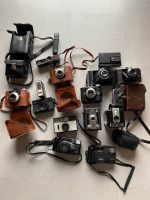 Großer Kamera Konvolut analoge Fotoapparat Bayern - Übersee Vorschau