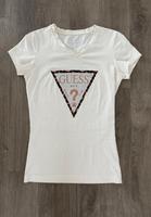 Original Guess T-Shirt Beige Creme Strass Leo Print Gr. XS Bayern - Postbauer-Heng Vorschau