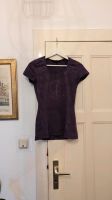 Hallhuber T-Shirt Gr. S lila Peace Glitzer Strass Batik Altona - Hamburg Sternschanze Vorschau